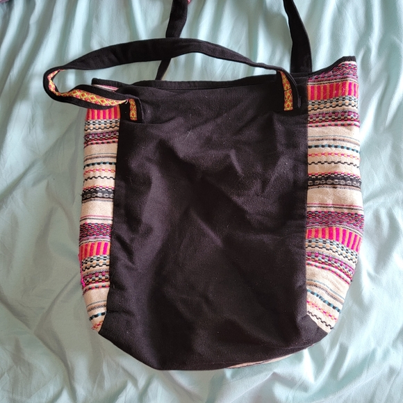 Used Colorful Shoulder Tote - Picture 2 of 4